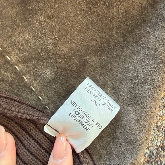 Vintage New Frontier Brown Suede Jacket - Picture 7 of 8